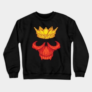 skull in crown Crewneck Sweatshirt